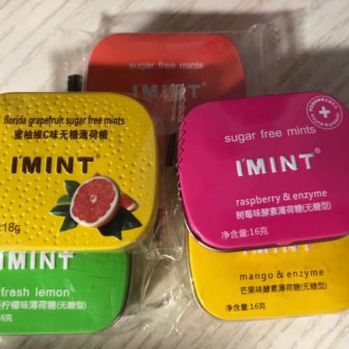 IMINT益美滋无糖薄荷糖好吃吗，清新口气试吃感受分享